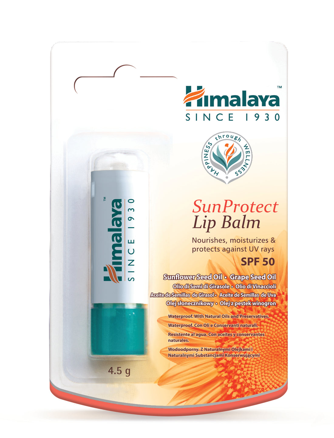 Himalaya Sun Protect Lip balm, 4.5 g