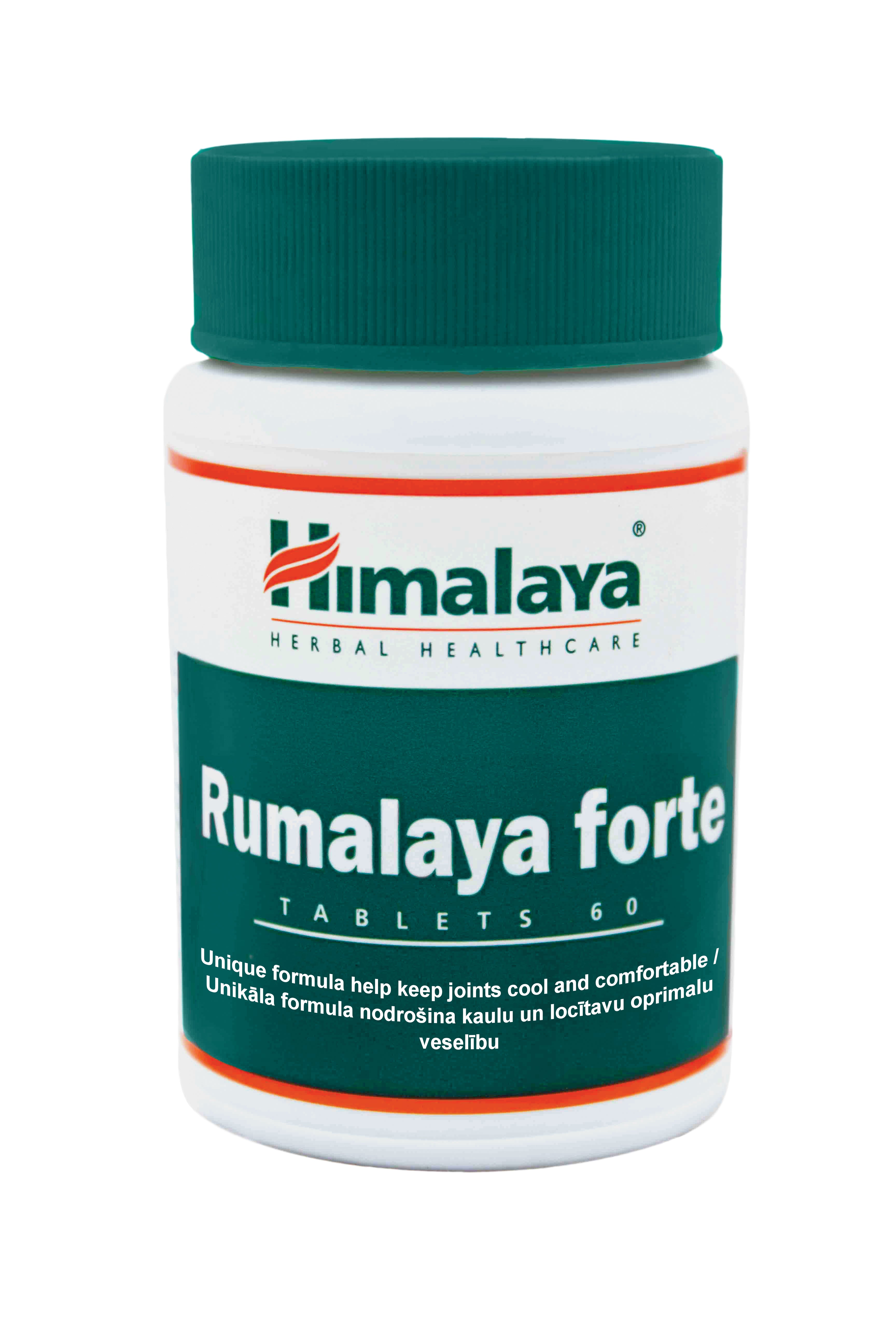 Himalaya Rumalaya forte - helps keep joints functional and comfortable - 60 Tablets