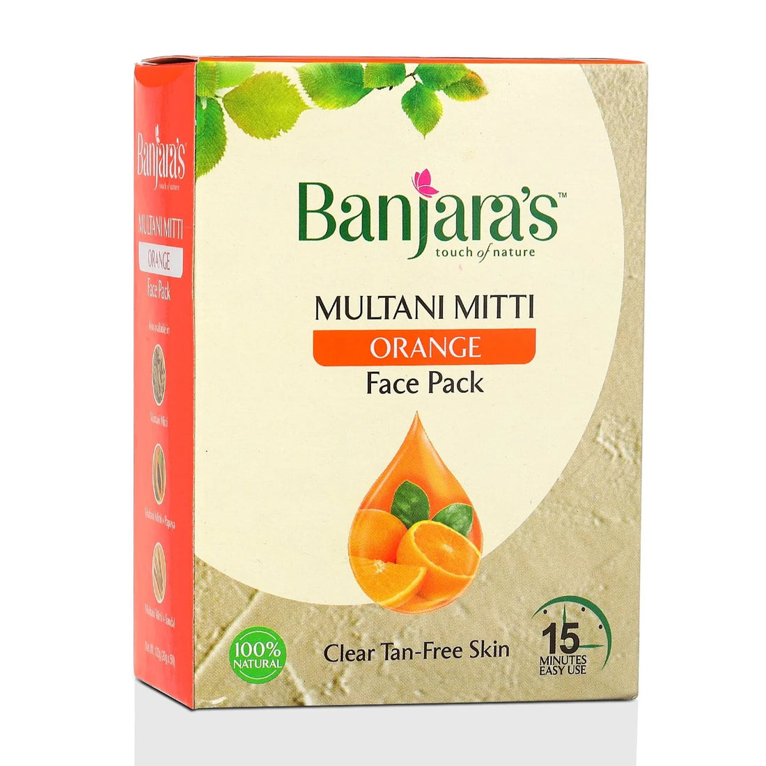 Multani Mitti Orange Face Pack ( Cream) 100g 72/1