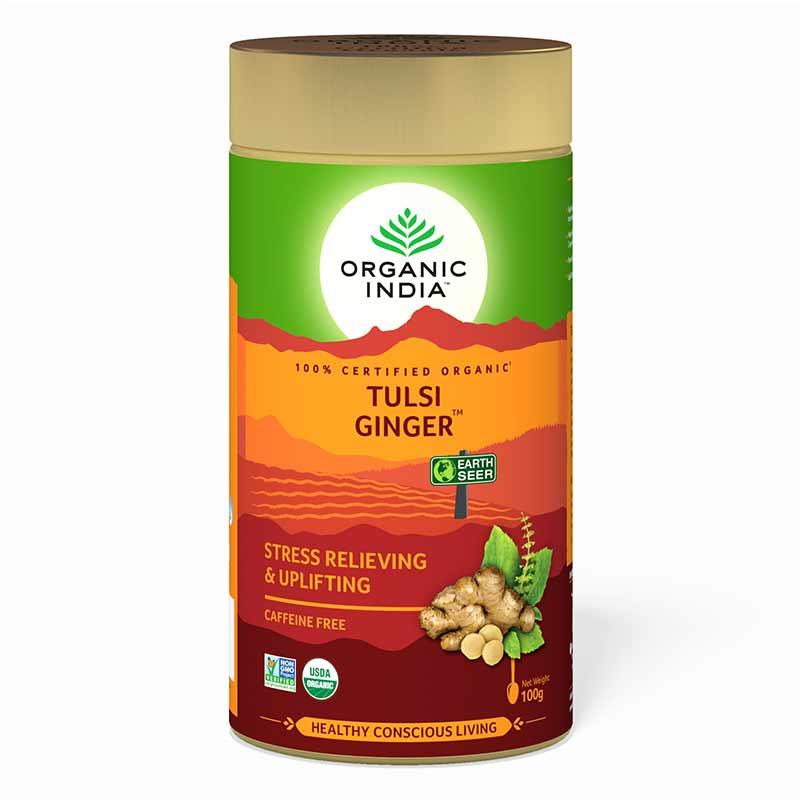 Tulsi Ginger (100 gm in a Tin)