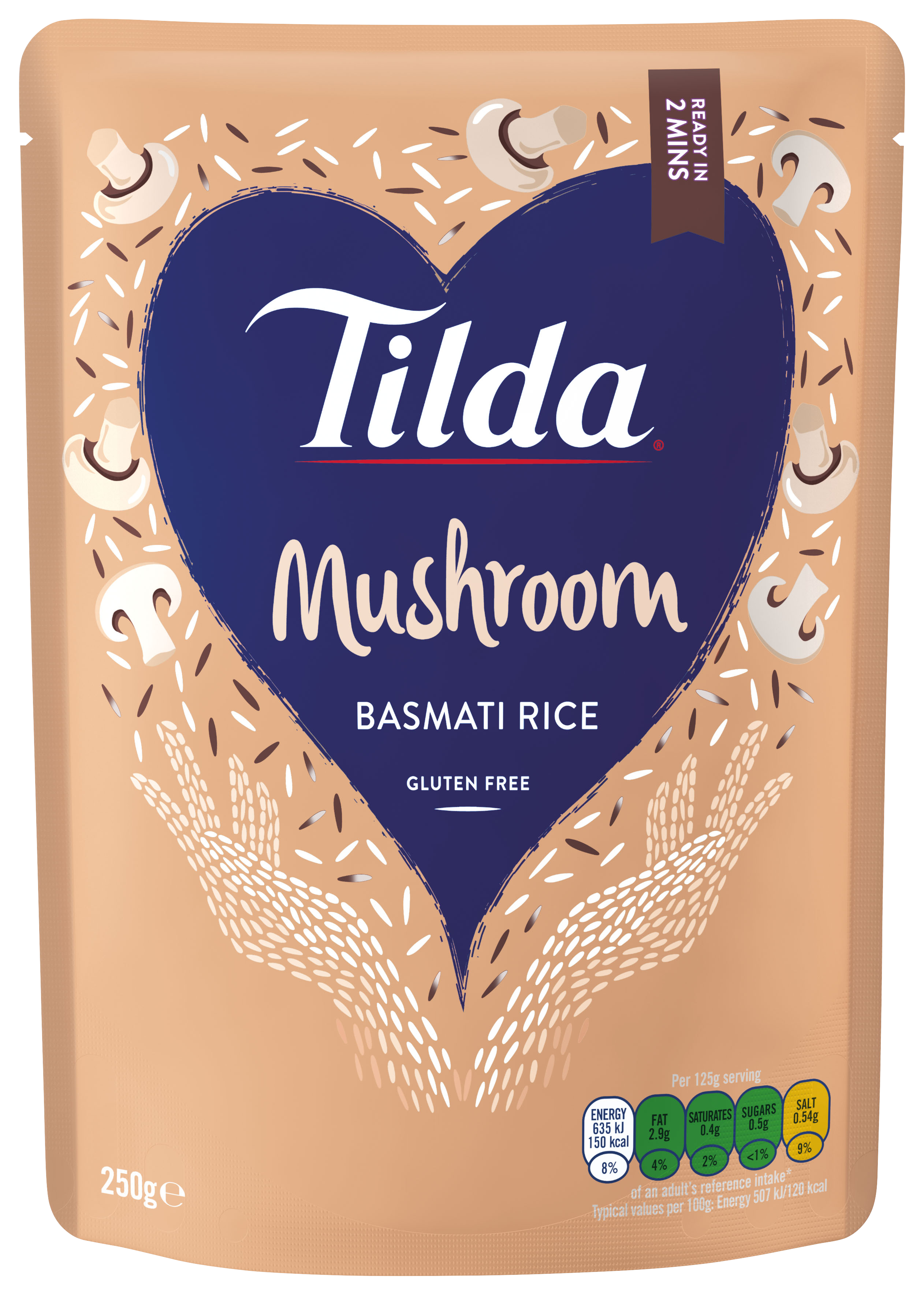 Mushroom Steamed Basmati