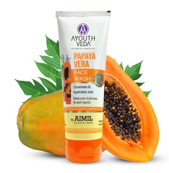 AyouthVeda Blemish Control Papaya Vera Face Wash - 100ml