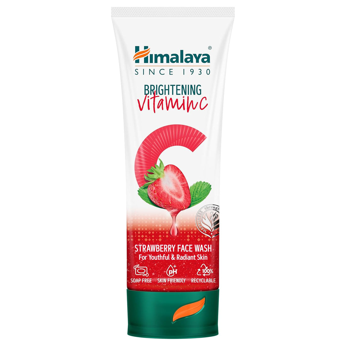 Himalaya Brightening Vitamin C Strawberry Face Wash - 100ml