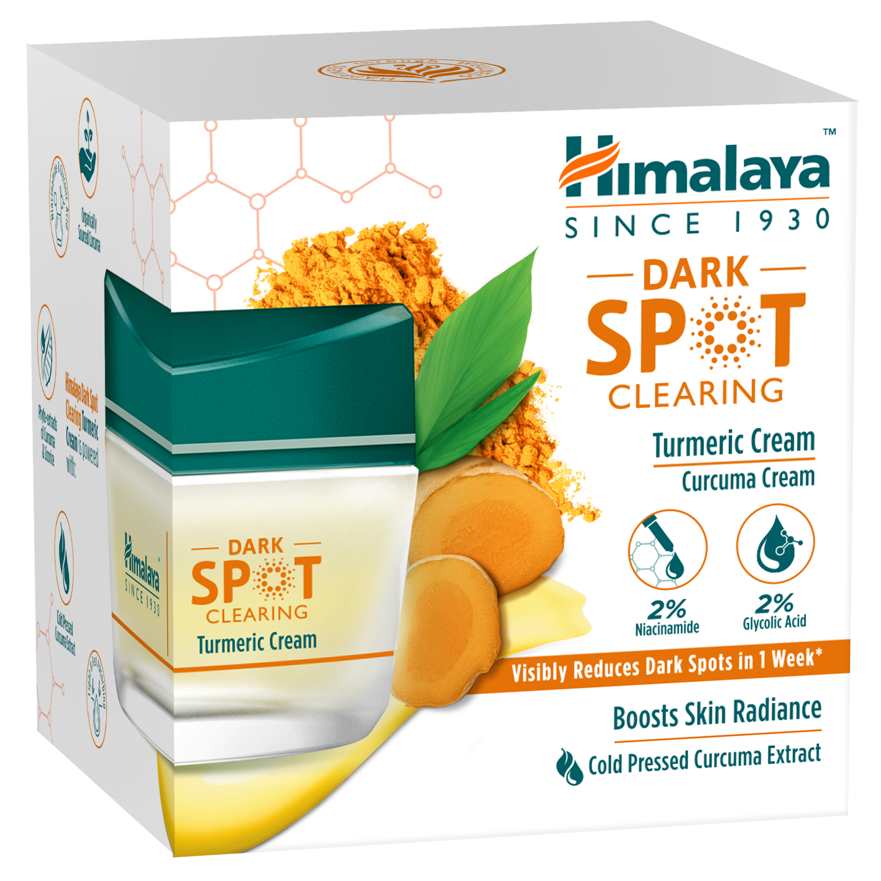 DARK SPOT CLRING CURC. CREAM 50ML(EN) 24/1