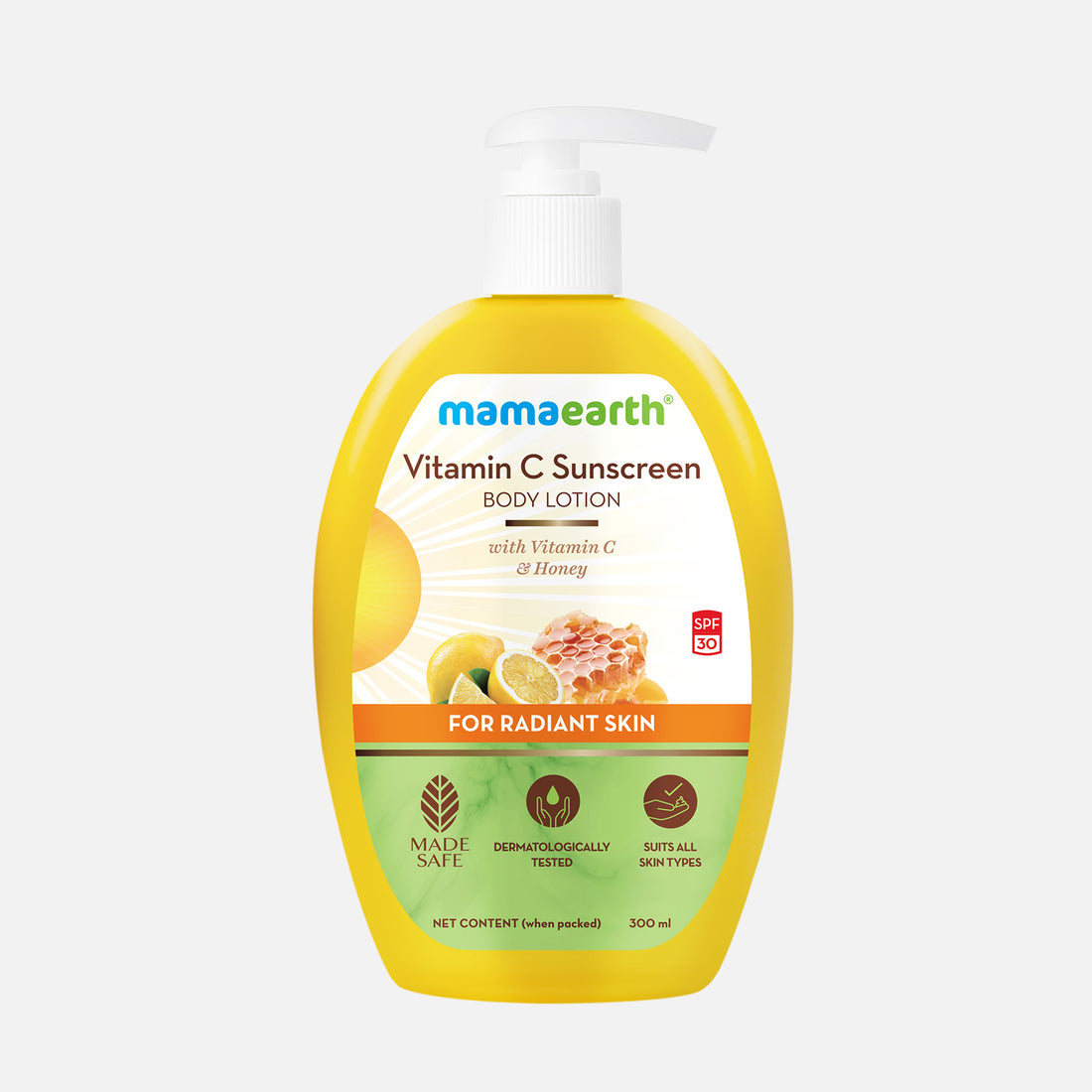 MamaEarth Vit C Sunscreen Body Lotion 300 ml