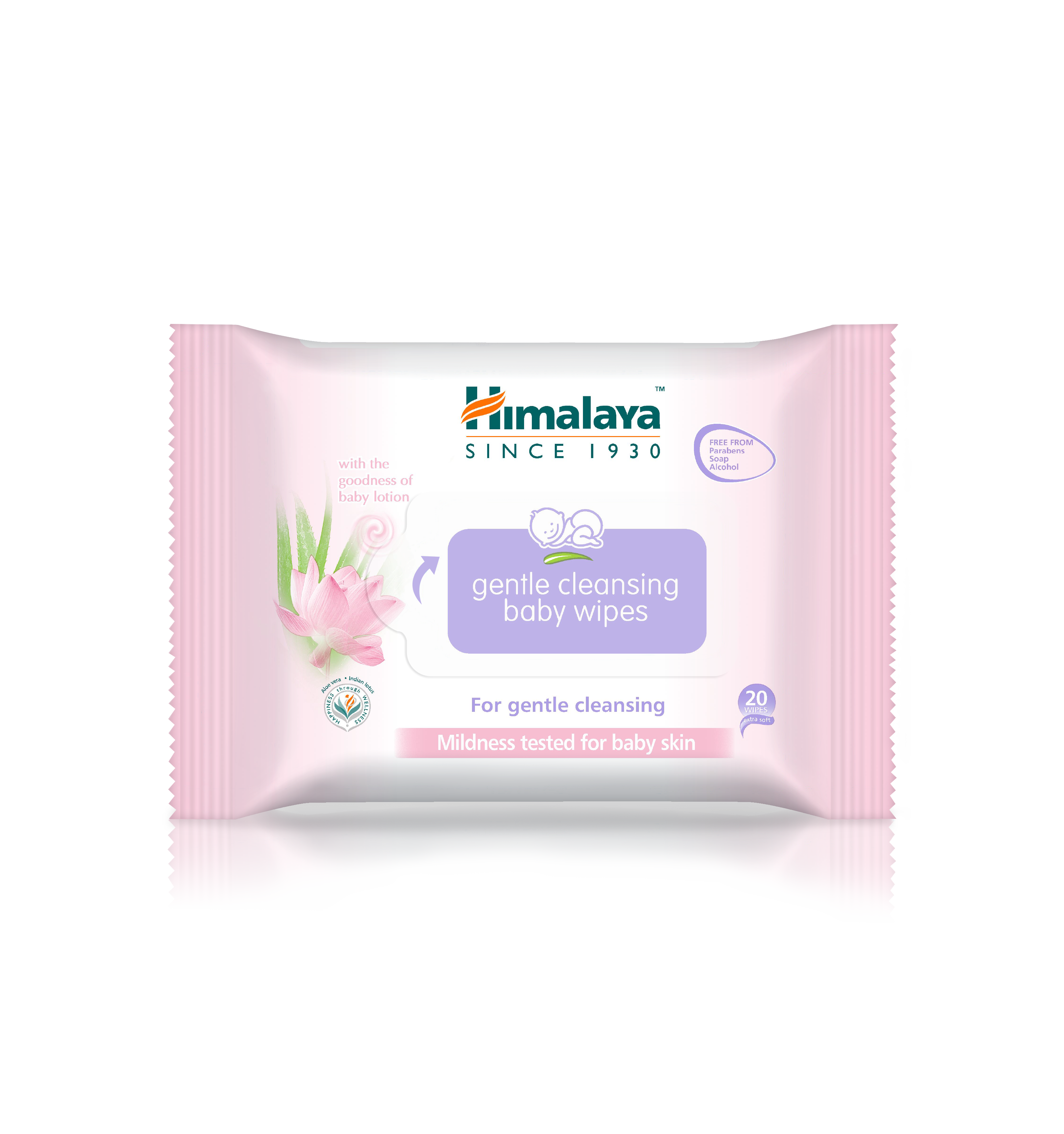 Gentle Cleansing Baby Wipes 20&