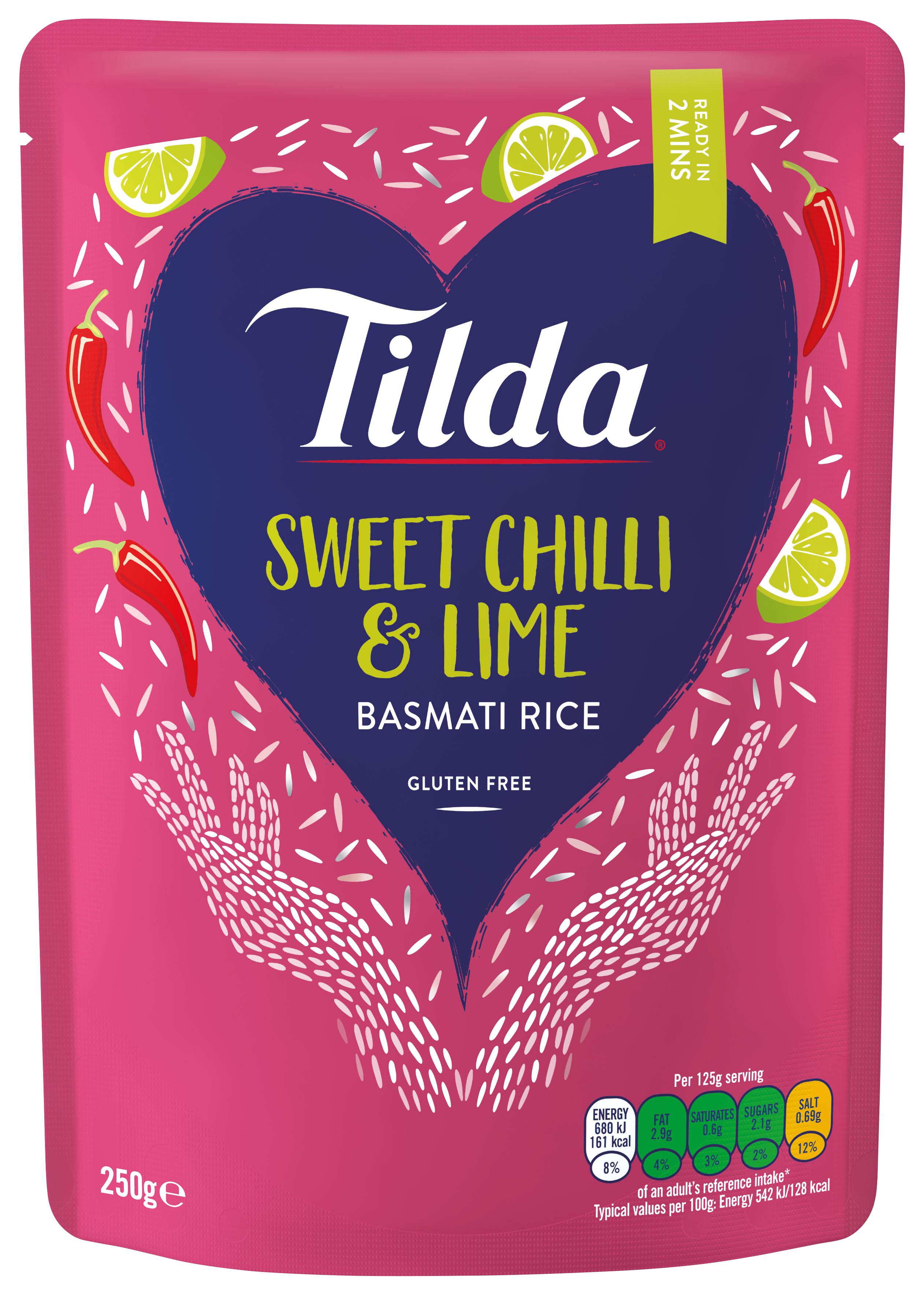 Sweet Chilli and Lime Steamed Basmati