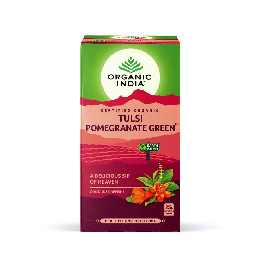 Tulsi Pomegranate Green 25 Infusion bags 60/1