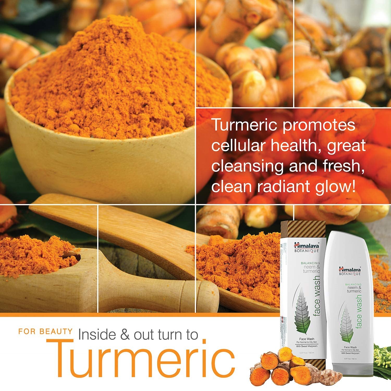 Botanique Neem & Turmeric Facewash 150ml