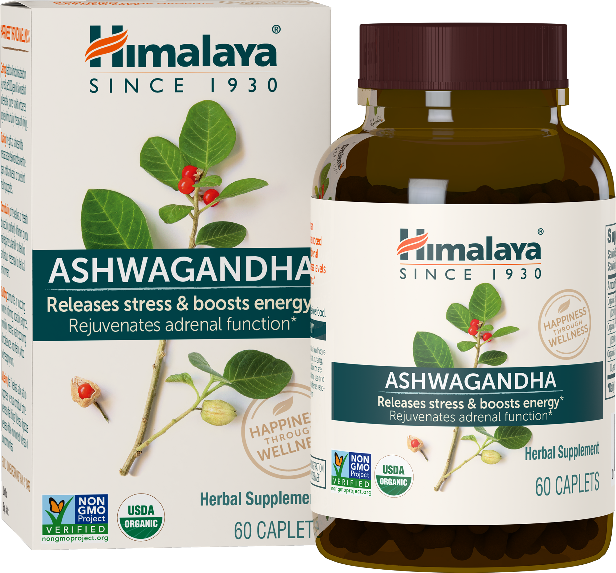 ORGANIC ASHWAGANDHA CAPET 60&