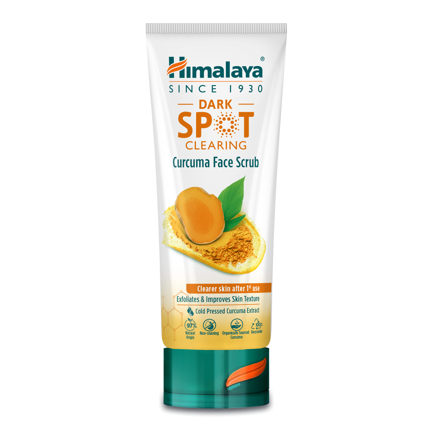 Himalaya Dark Spot Clearing Curcuma Face Scrub - 75ml