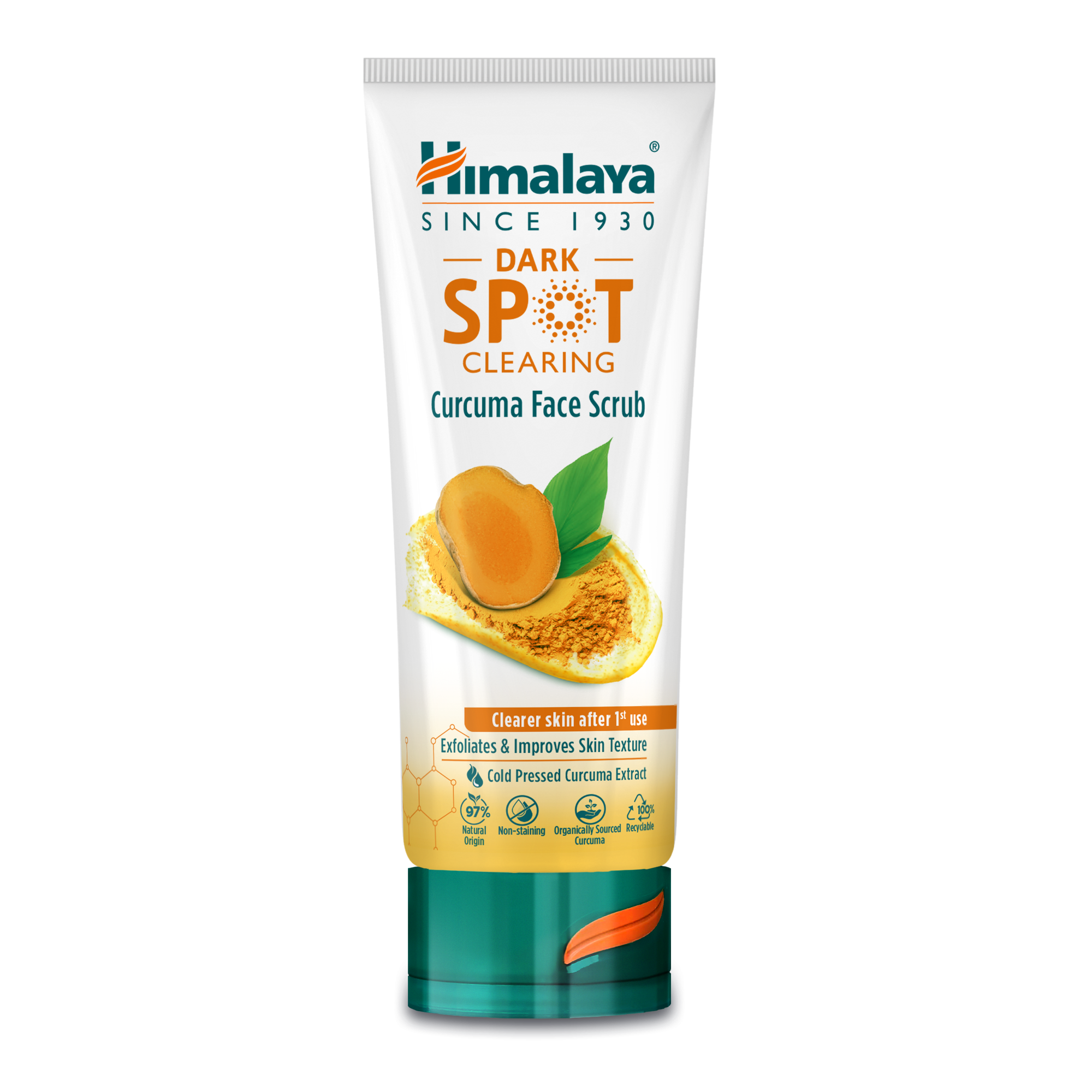 Himalaya Dark Spot Clearing Curcuma Face Scrub - 75ml