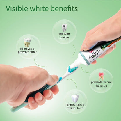 Ayouthveda Natural Whitening Toothpaste - 100g