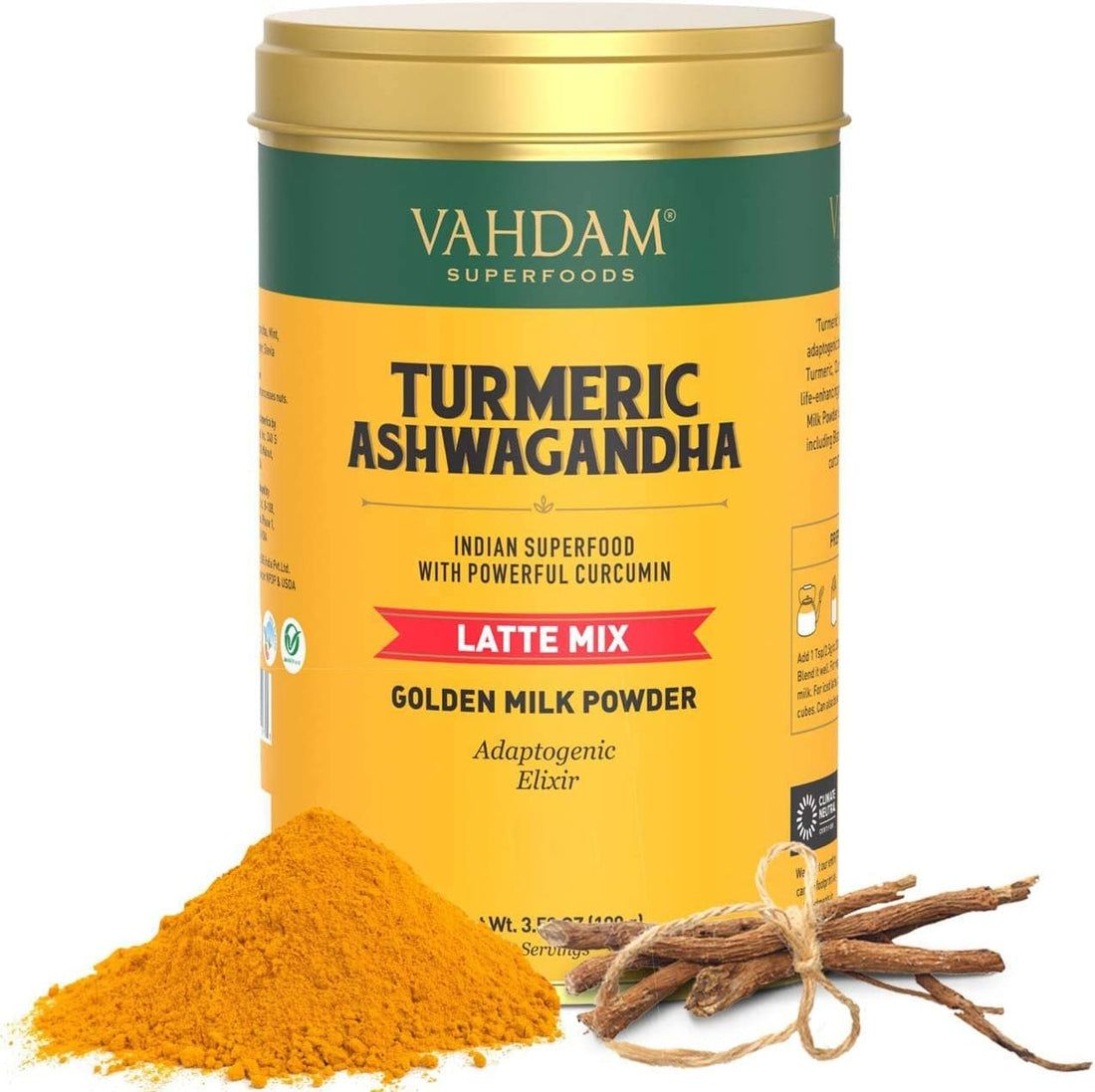 Turmeric Ashwagandha Latte Mix (100g)34/1