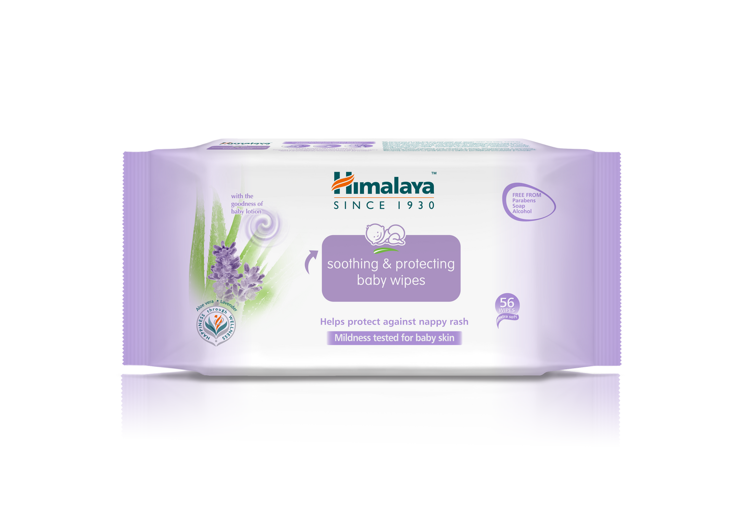 Soothing &amp; Protecting Baby Wipes 56&