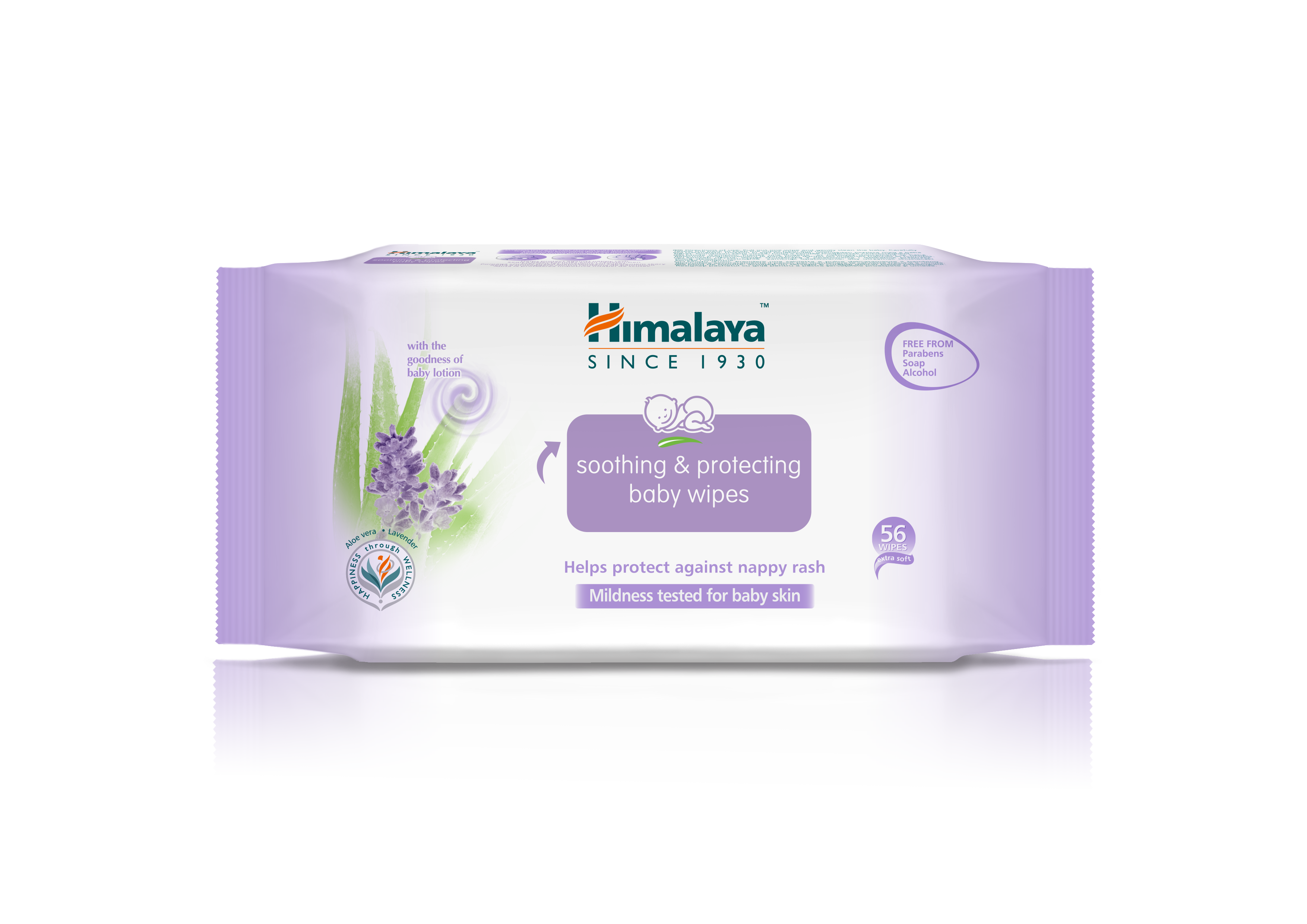 Soothing &amp; Protecting Baby Wipes 56&