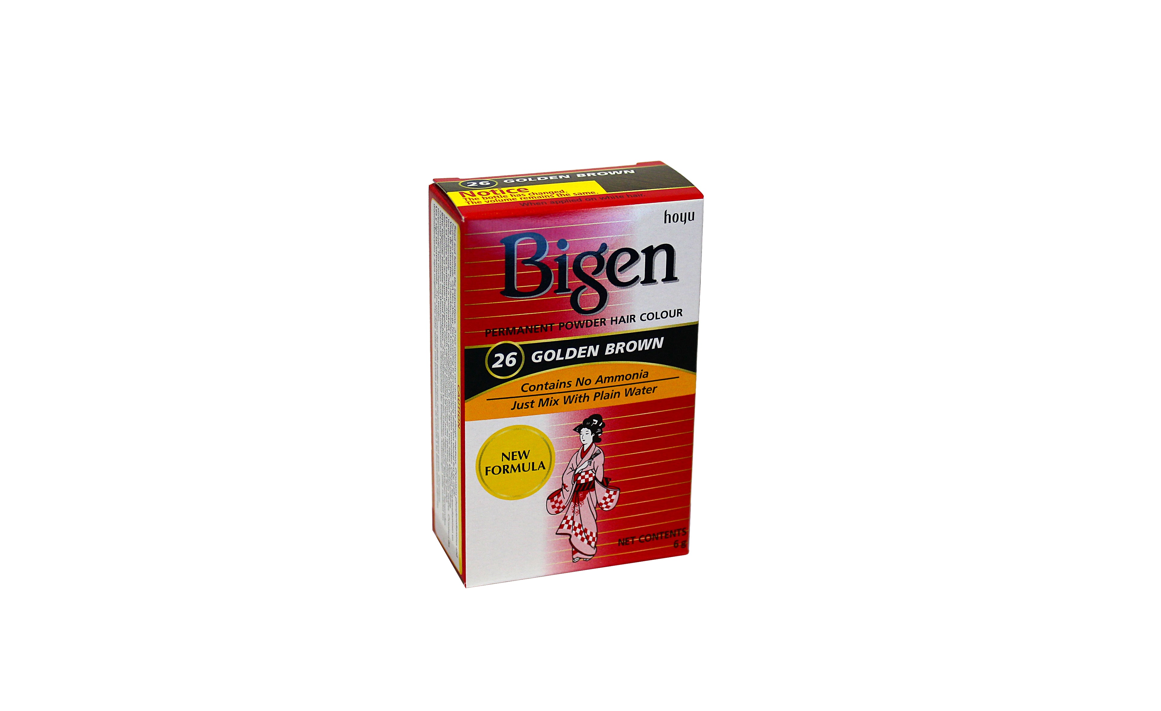 BIGEN (26) HAIR COLOUR - GOLDEN BROWN