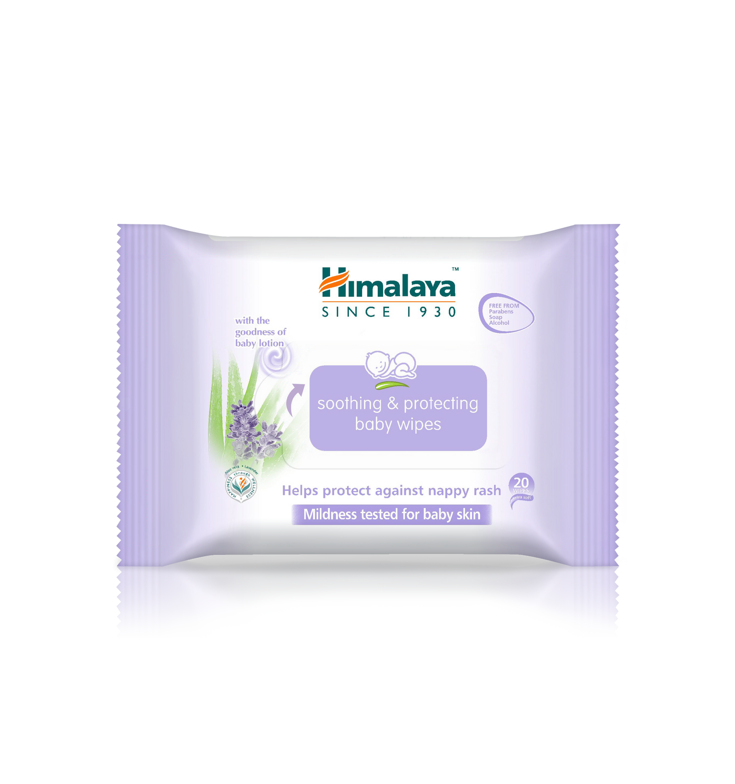 Soothing &amp; Protecting Baby Wipes 20&