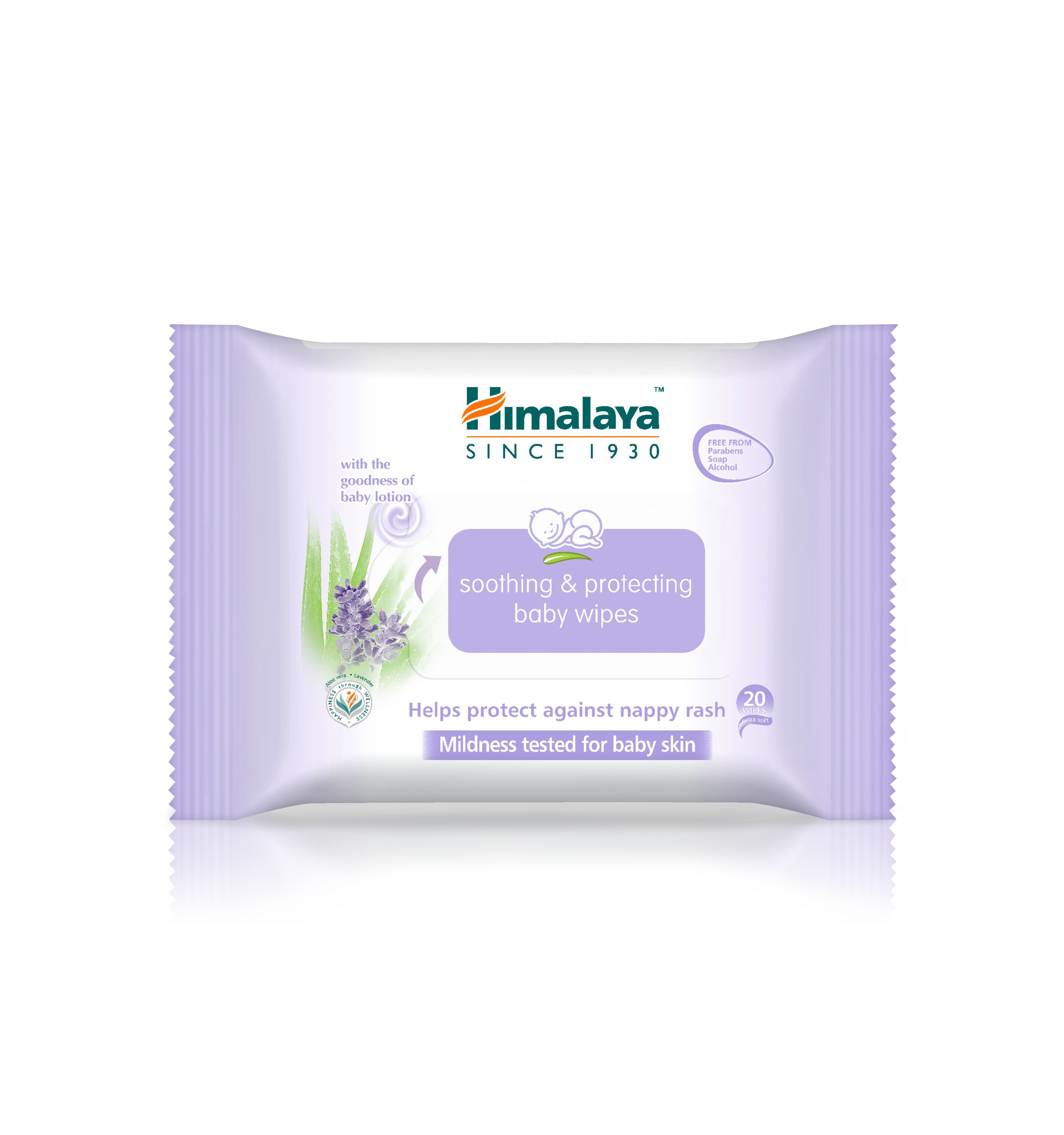 Soothing &amp; Protecting Baby Wipes 20&