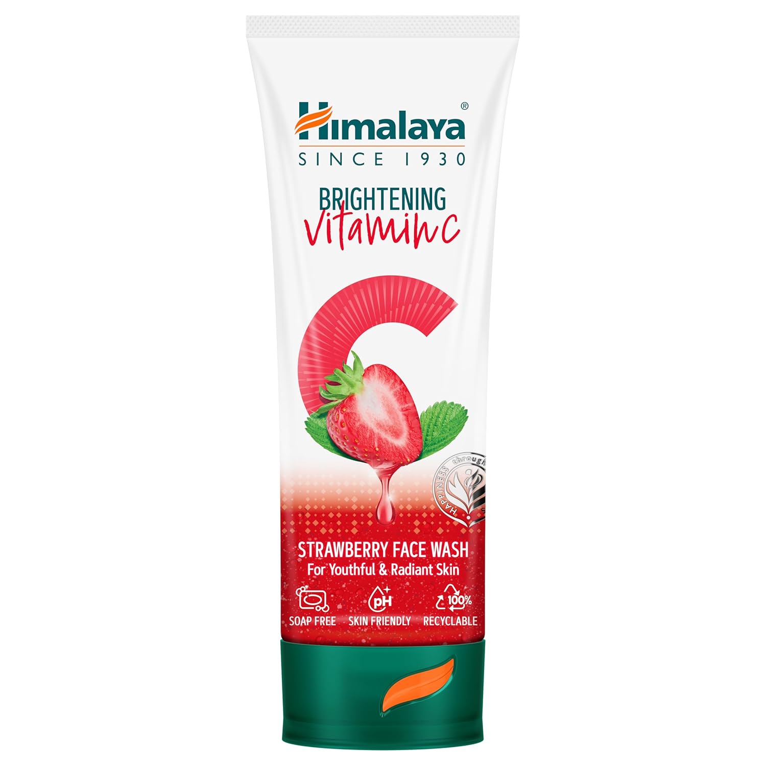 Himalaya Brightening Vitamin C Strawberry Face Wash - 100ml