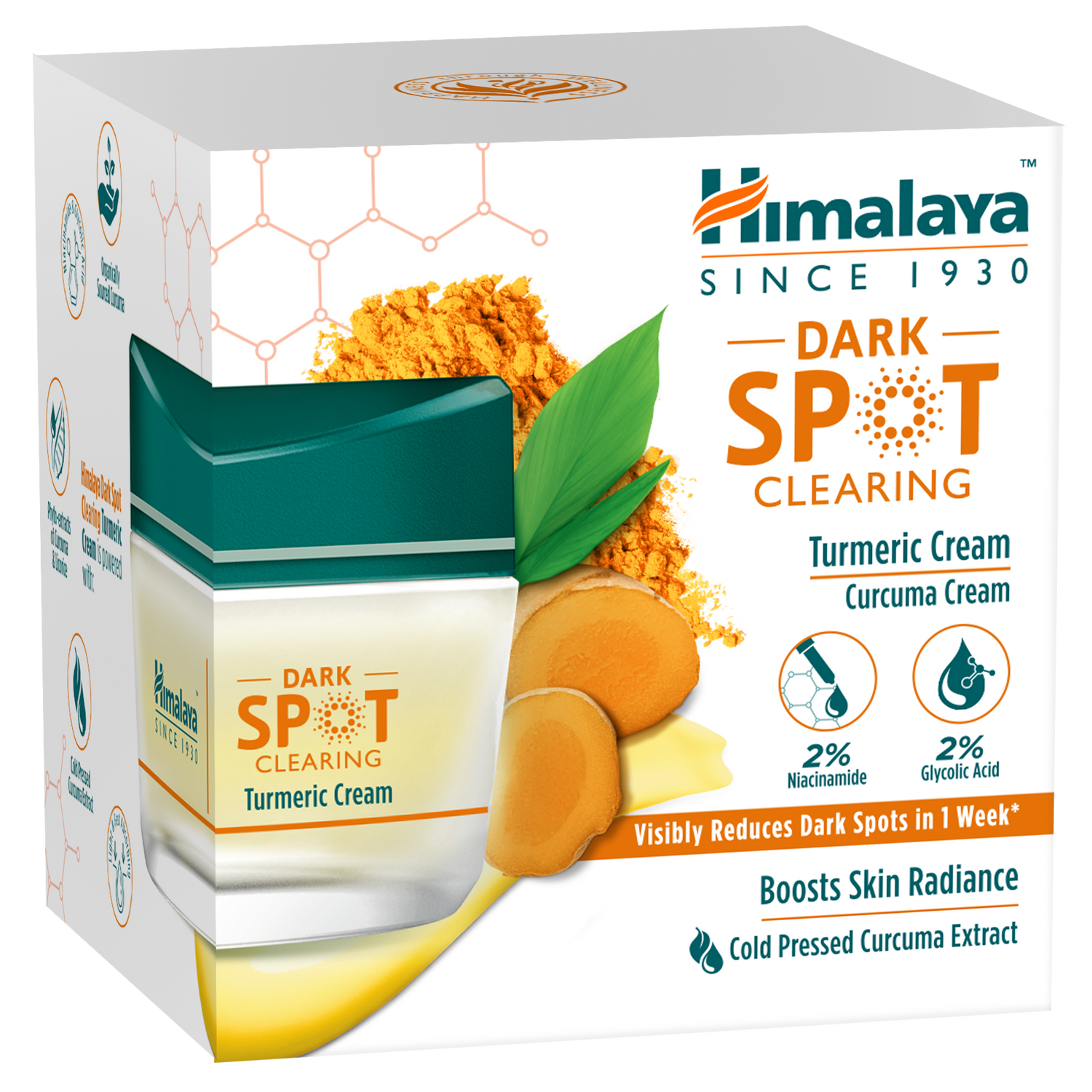 DARK SPOT CLRING CURC. CREAM 50ML(EN) 24/1