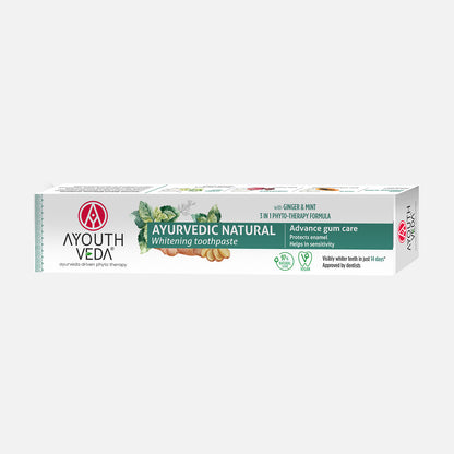 Ayouthveda Natural Whitening Toothpaste - 100g
