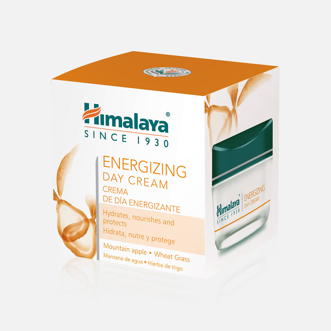 Himalaya Energizing Day Cream - Revitalizes Skin Cells, Hydrates and Energizes, Provides UV Protection SPF30, Moisturizes and Boosts Glow and Youthfulness – 50 g