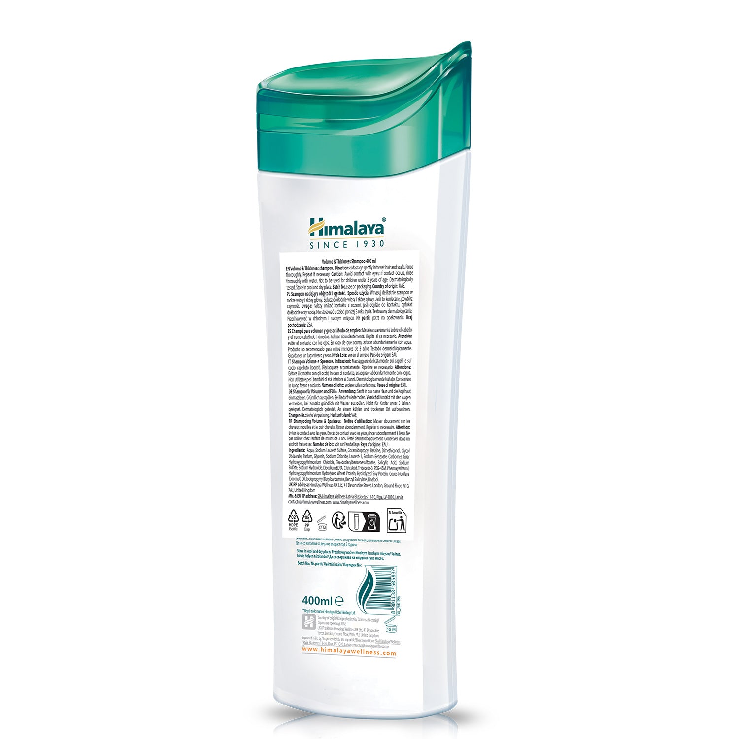 Himalaya Protein Shampoo - Volume &amp; Thickness - 400ml