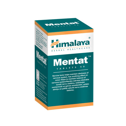 Himalaya Mentat - Support the memory, focus and learning abilities - 50 Tablets