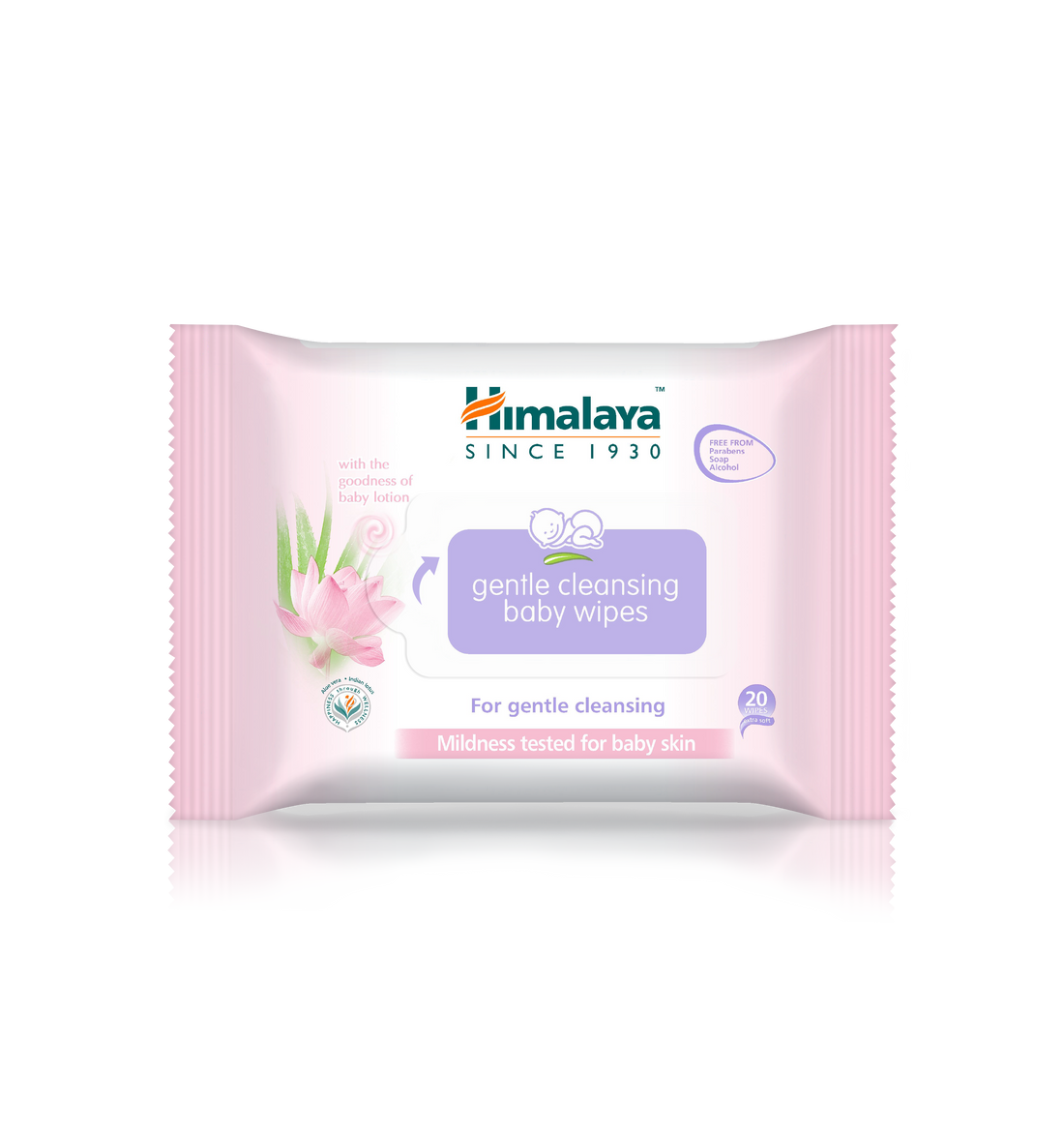 Gentle Cleansing Baby Wipes 20&