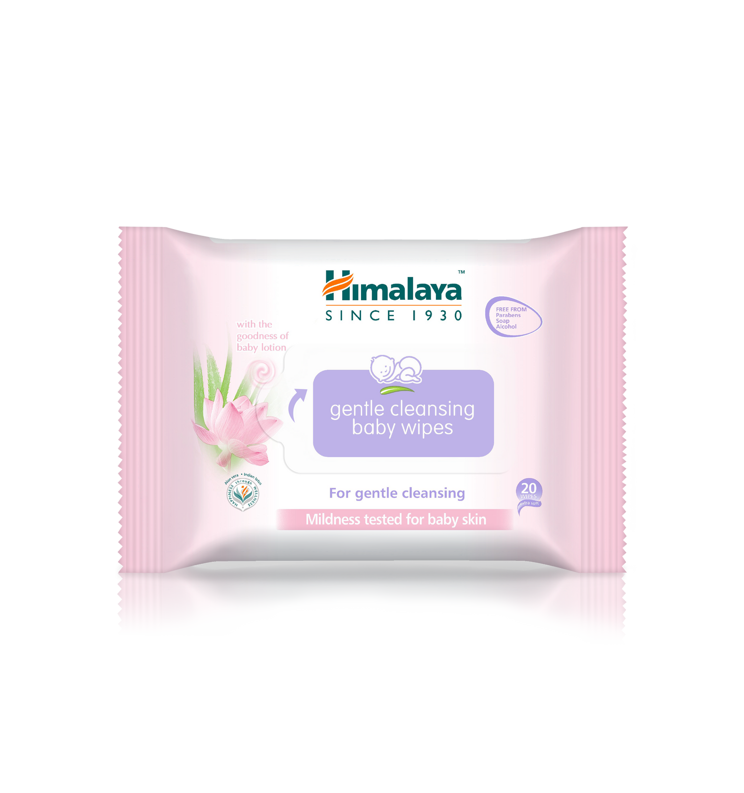 Gentle Cleansing Baby Wipes 20&