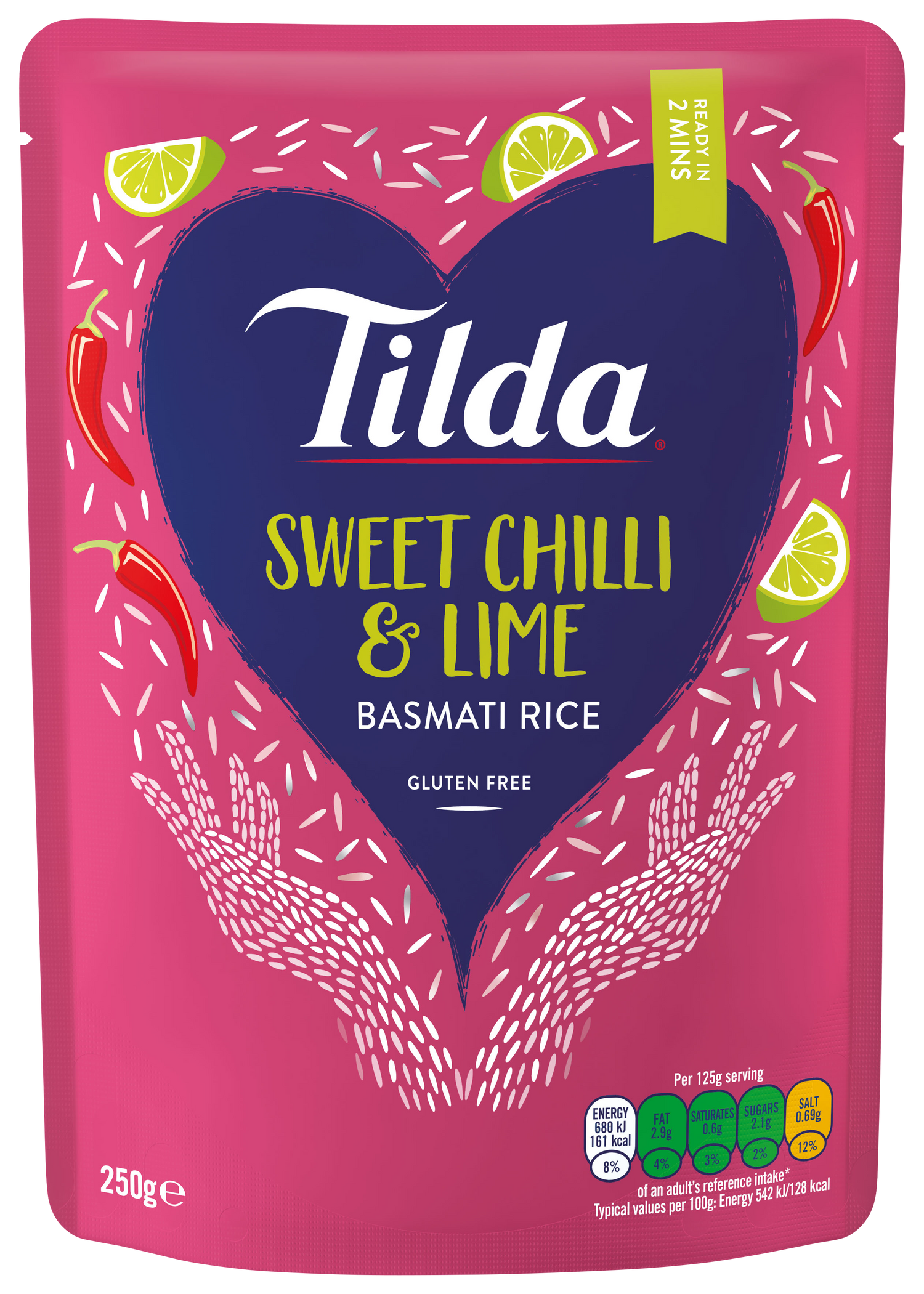 Sweet Chilli and Lime Steamed Basmati