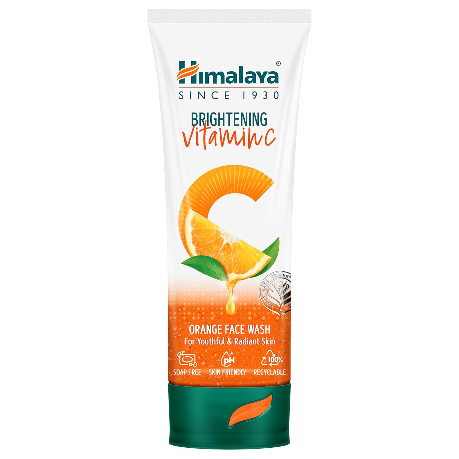 Himalaya Brightening Vitamin C Orange Face Wash - 100ml