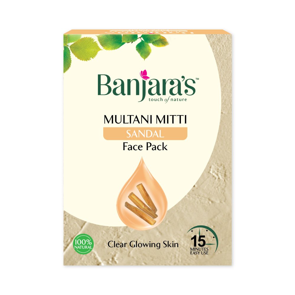 Multani Mitti Sandal Face Pack (Cream) 100g 72/1