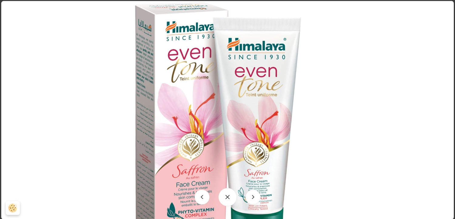 HIMALAYA EVEN TONE SAFFRON F.CREAM 100GM