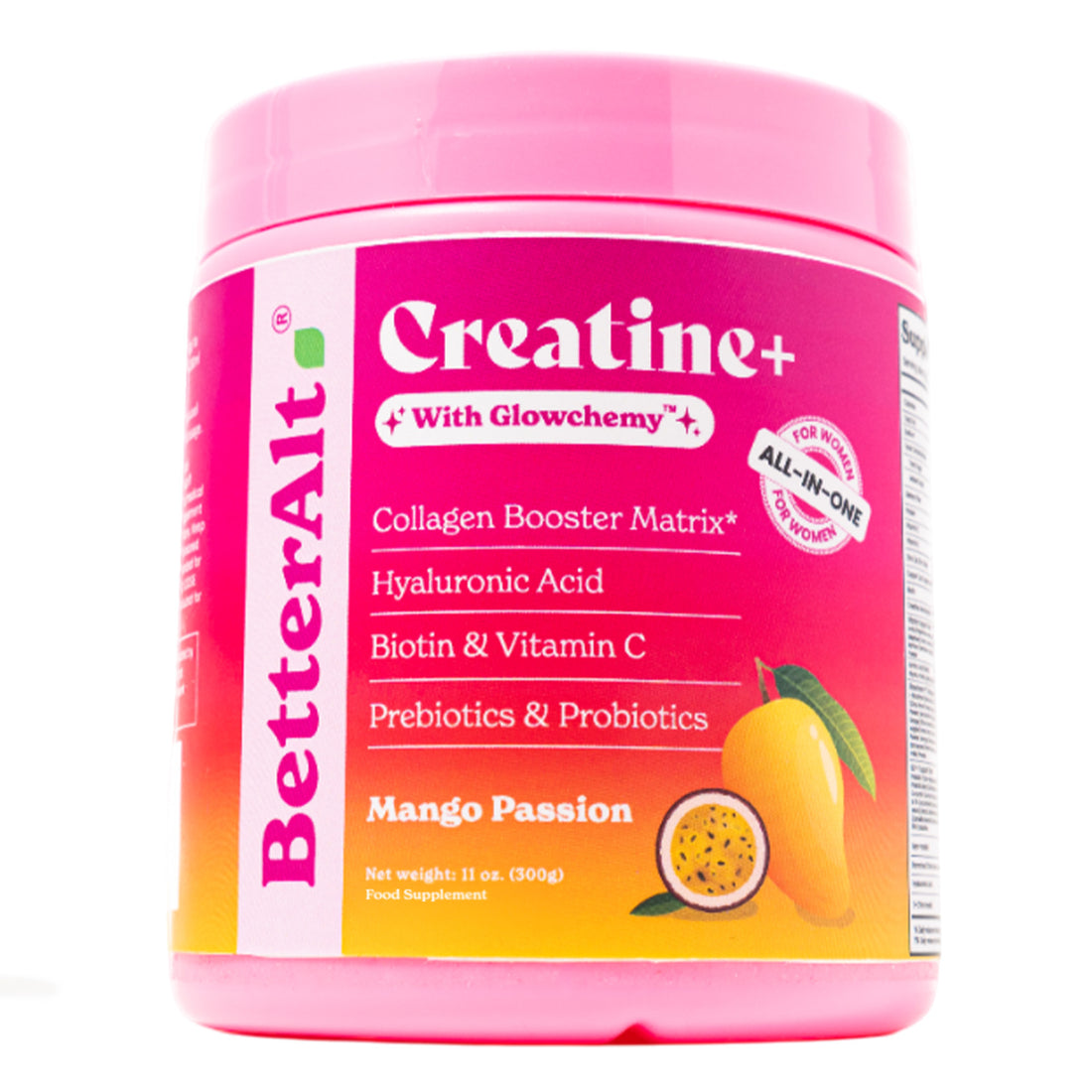BA Creatine+ with Glochemy (for women) 300GM 32/1