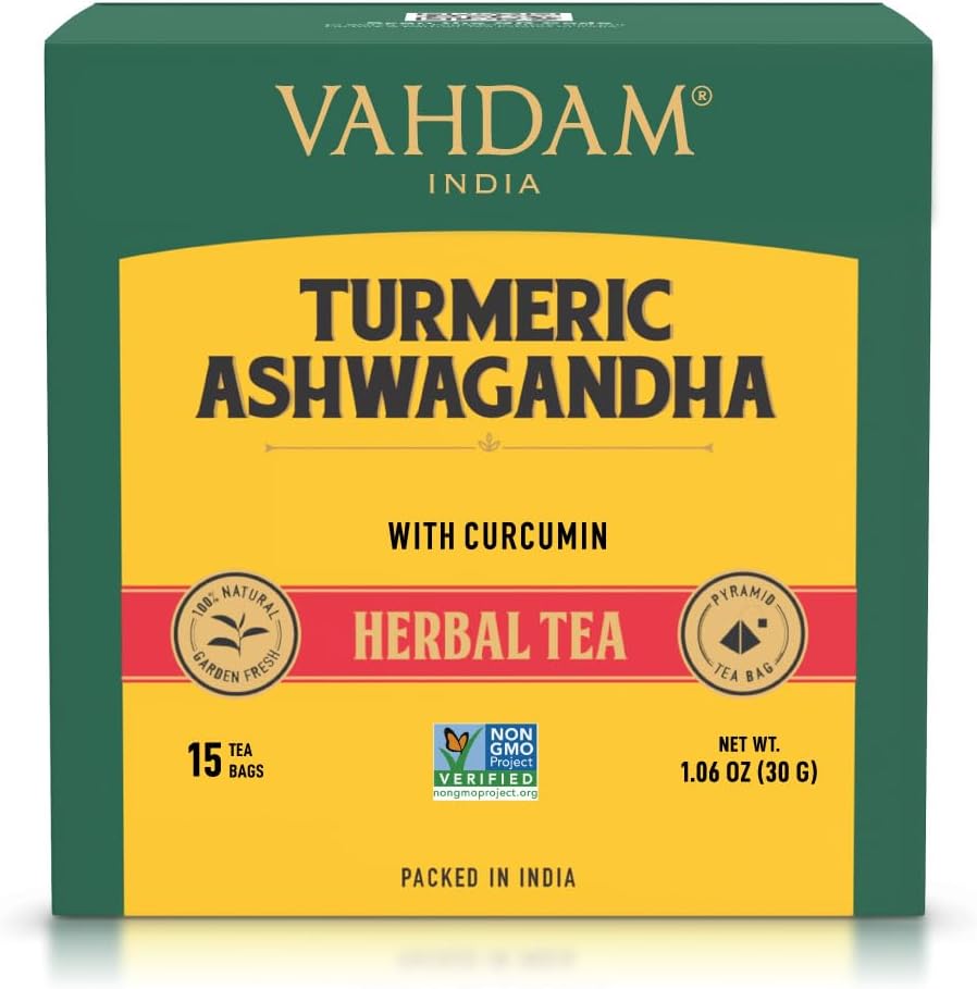 Turmeric Ashwagandha Herbal Tea (15 TB)36/1
