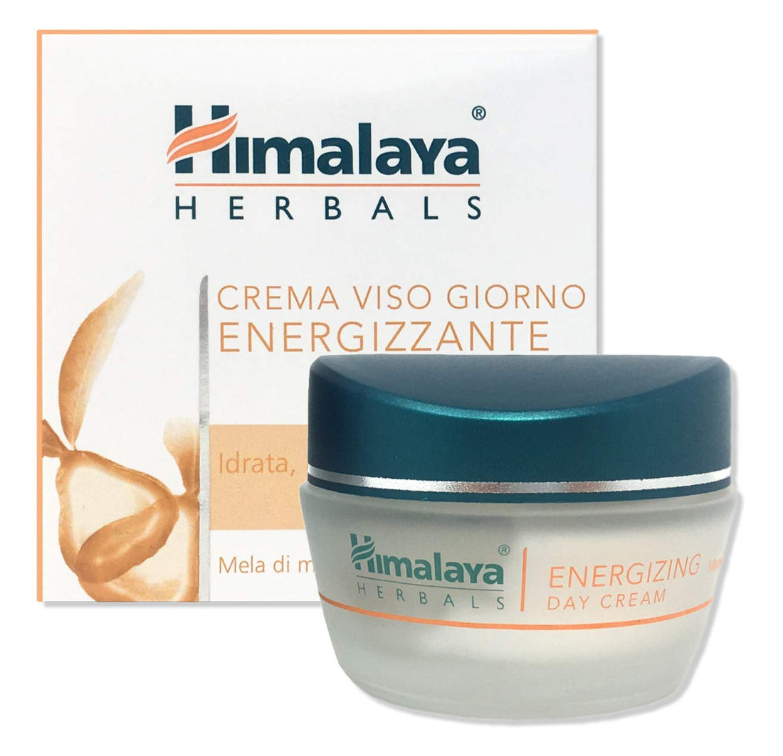 Himalaya Energizing Day Cream - Revitalizes Skin Cells, Hydrates and Energizes, Provides UV Protection SPF30, Moisturizes and Boosts Glow and Youthfulness – 50 g