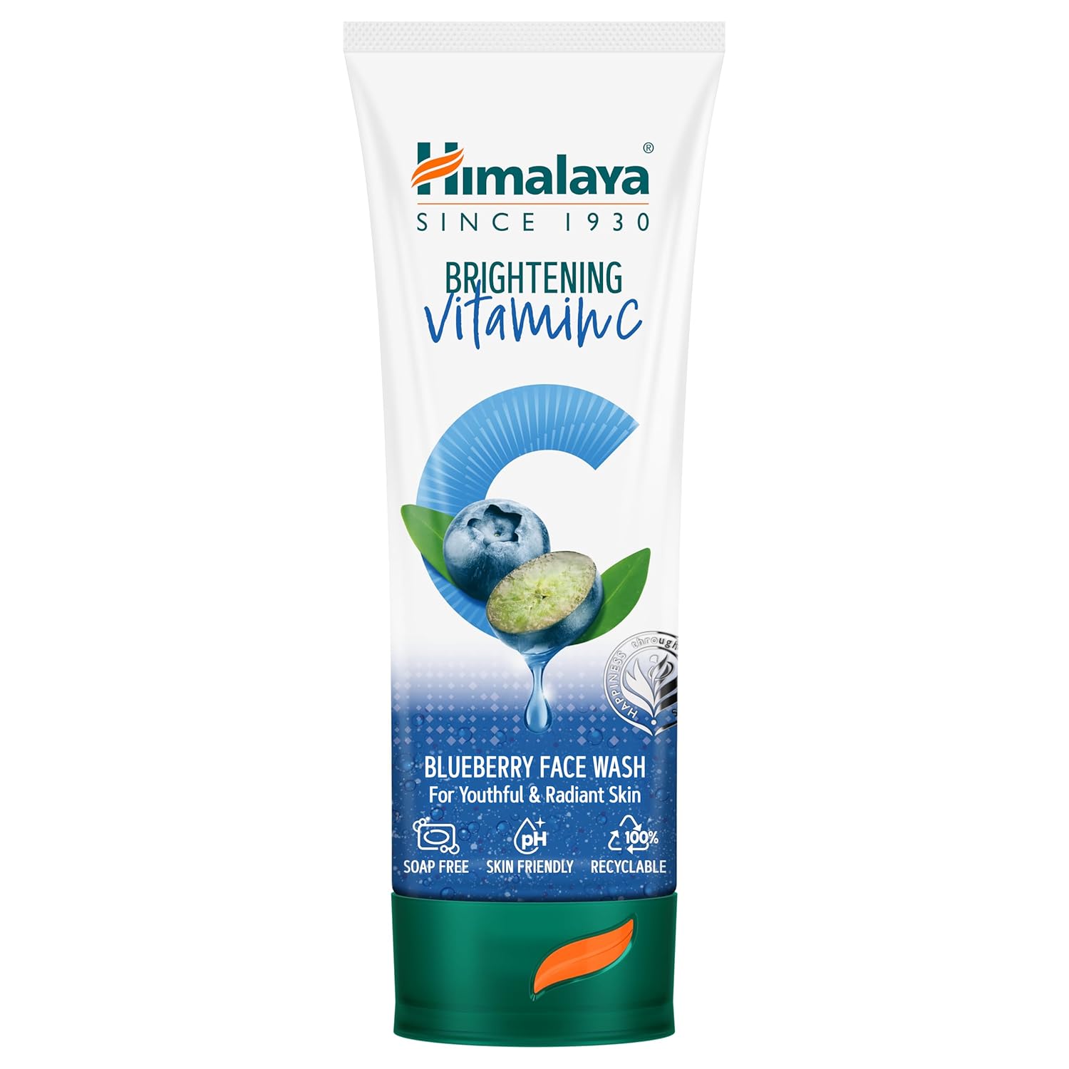 Himalaya Brightening Vitamin C Blueberry Face Wash - 100ml