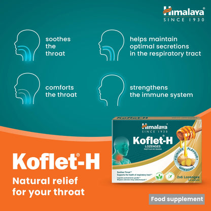 Himalaya Koflet-H Ginger - Lozenges