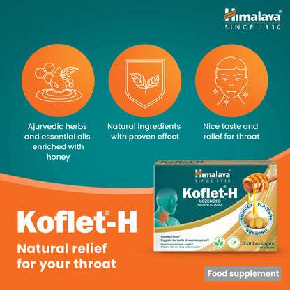Himalaya Koflet-H Ginger - Lozenges