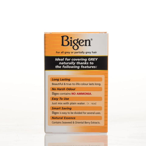 Bigen Permanent Powder Hair Dye (58) Black Brown