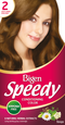 Bigen Women Permanent Speedy Hair Dye - (2) Light Warm Chestnut